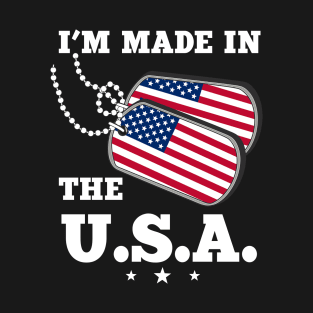 Proud to be born in the USA T-Shirt