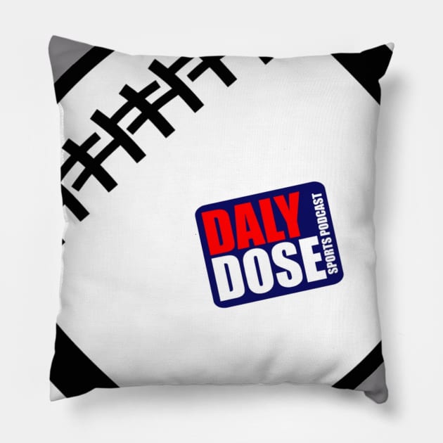 Daly Dose Football Pillow by Dalydosesports