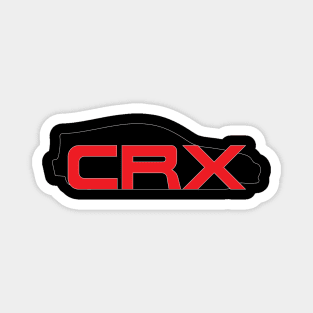 CRX Profile Red Black Magnet