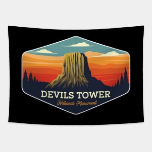 Devils Tower National Monument Tapestry