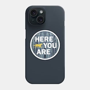 Here you are - Gold Phone Case