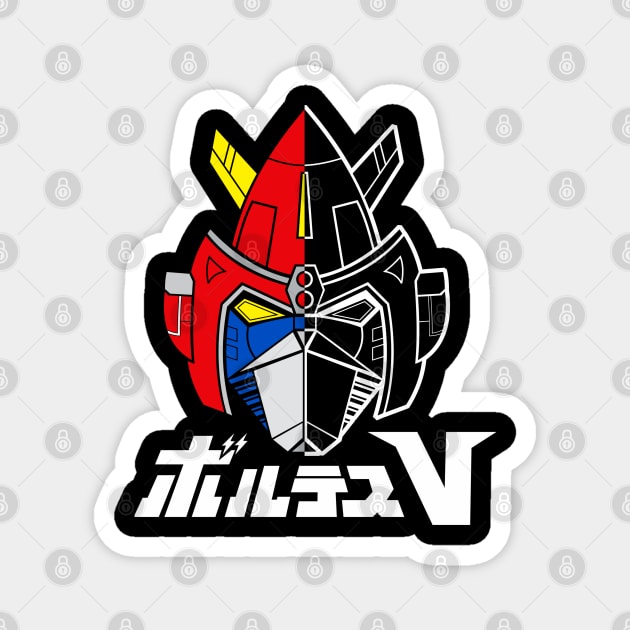 Voltes V Magnet by Diskarteh