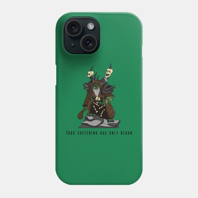 Gul'dan | Suffering has only begun Phone Case by MrDoze