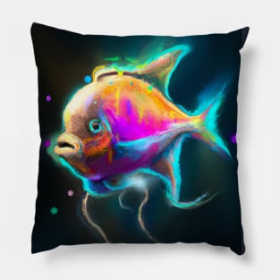 Rainbow Fish Pillow