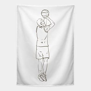 Basketball Player Tapestry