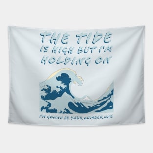 The Tide is High 1980s Music Great Wave off Kanagawa Tapestry