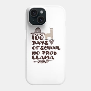 Level 100 completed 100 days of school unlocked Phone Case