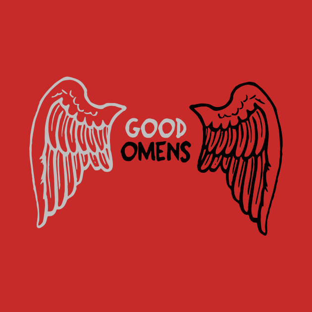 Good Omens Wings by kalush club