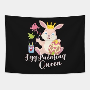 Egg Painting Queen Tapestry