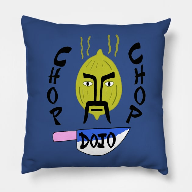 Chop Chop Dojo Pillow by CampCreations