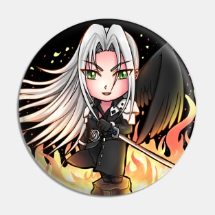 One Winged Angel Pin