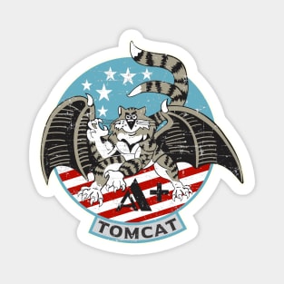 Grumman F-14 Tomcat A+ (plus) - Grunge Style Magnet