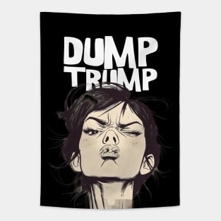 Dump Trump: American Women Tapestry