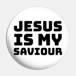 Jesus Is My Saviour - Christian Faith Pin