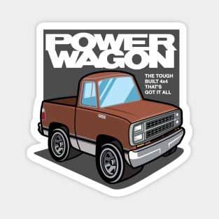 Ginger - Power Wagon (1980 - White-Based) Magnet