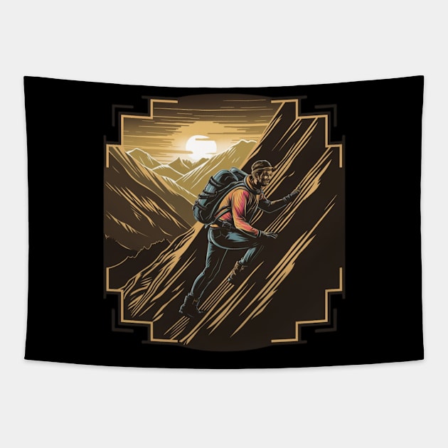 Life is Better on the Trail Tapestry by Tees by Confucius