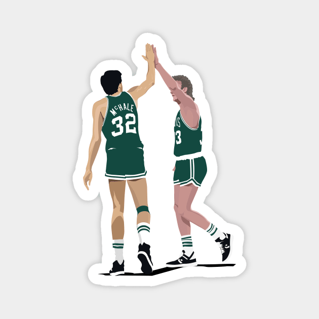 Celtics Legends Magnet by dbl_drbbl