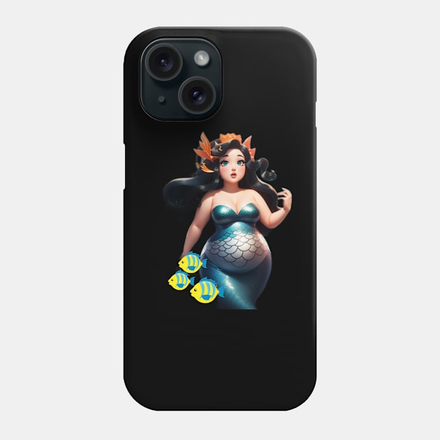 Sirenas Sea Witch in the Mermaid World Phone Case by MGRCLimon