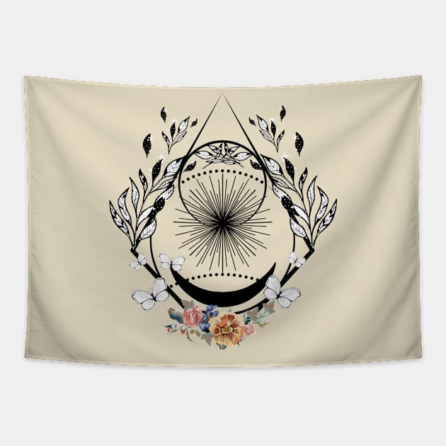 Boho Style Art Tapestry by BWXshirts