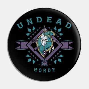 UNDEAD - TRIBAL CREST Pin