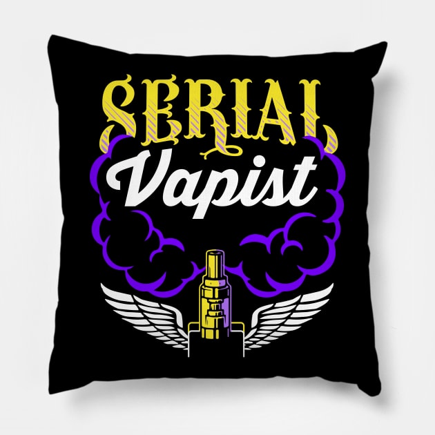 Serial Vapist Pillow by kimmieshops