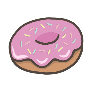 Cute pink donut T-Shirt