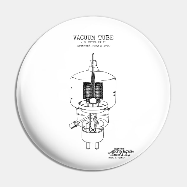 VACUUM TUBE patent Pin by Dennson Creative