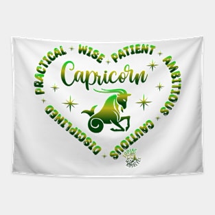 Capricorn Zodiac Tshirt Tapestry