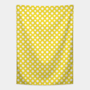 Buttercup yellow spots Tapestry