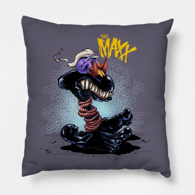 The Maxx title isz Pillow by Ladycharger08