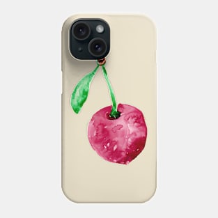 Cherry Watercolour Phone Case