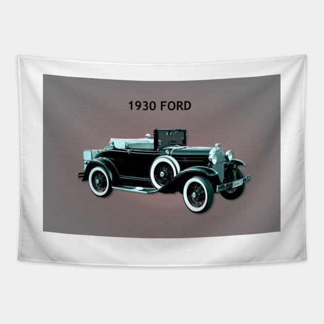 1930 Ford Model A Touring Car Tapestry by JimDeFazioPhotography