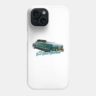 1949 Ford Custom Convertible Phone Case