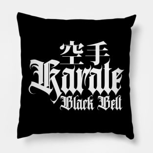 Karate Black Belt Master Pillow