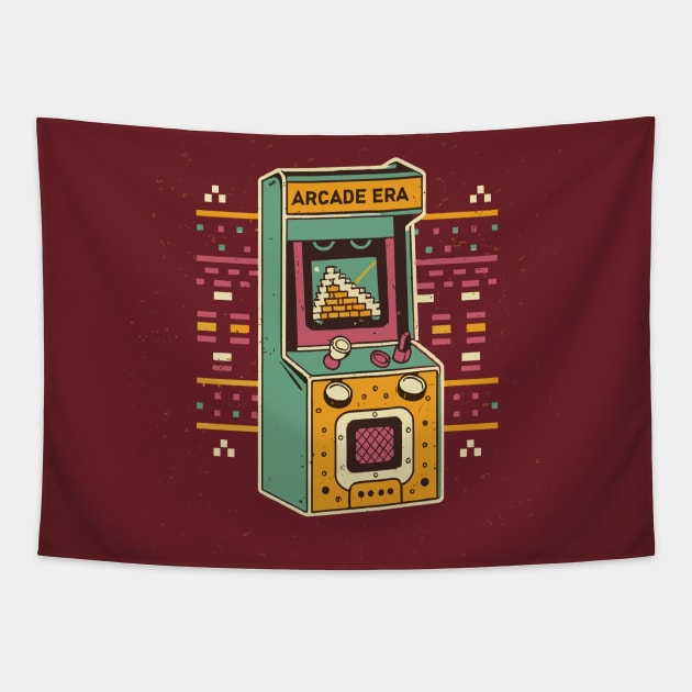 ARCADE ERA Tapestry by XYDstore