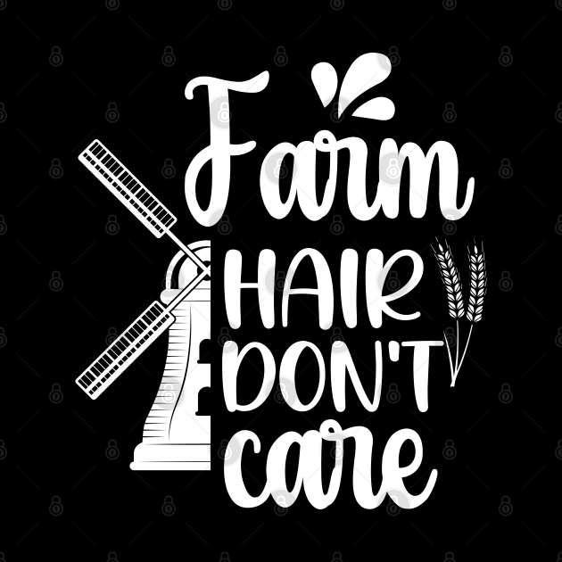 Farm Hair Don't Care by chidadesign