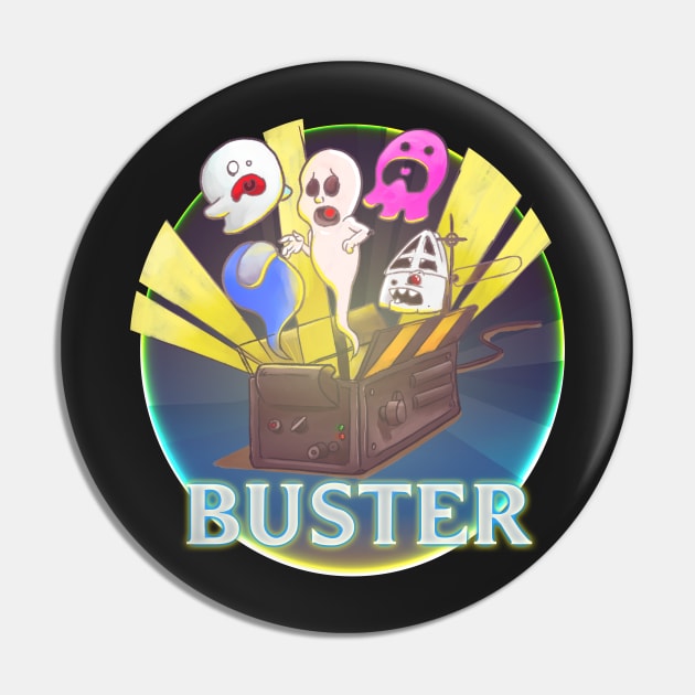 Buster of Ghosts Pin by Mansemat