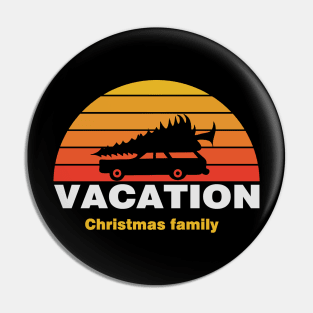 christmas family Pin