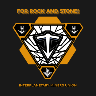 Deep Rock Galactic Interplanetary Miners Union T-Shirt