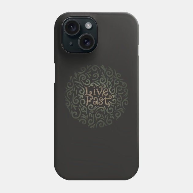 LiveFast Phone Case by InisiaType