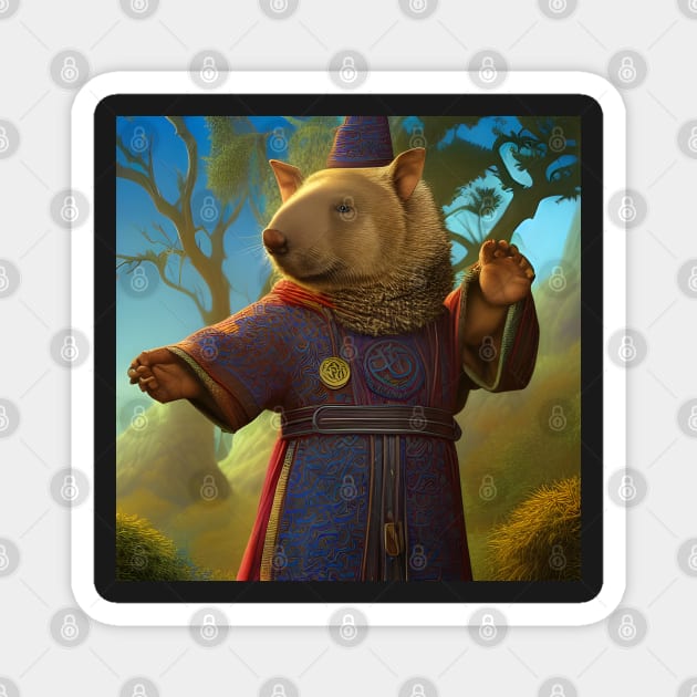 18th level Marsupialmancer! Magnet by TheWombatsDen