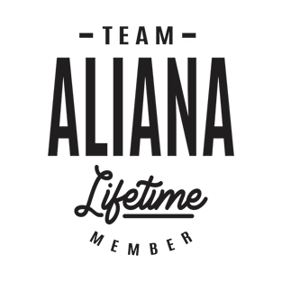 Aliana Personalized Name T-Shirt