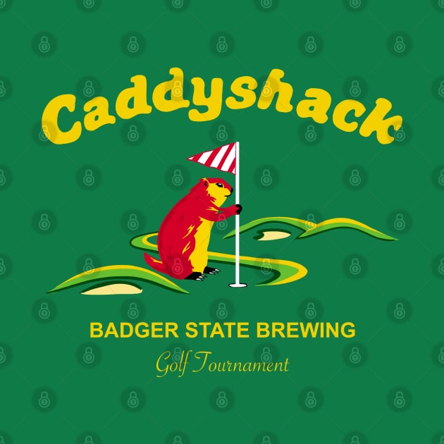 Caddyshack golf tournament by Polaroid Popculture