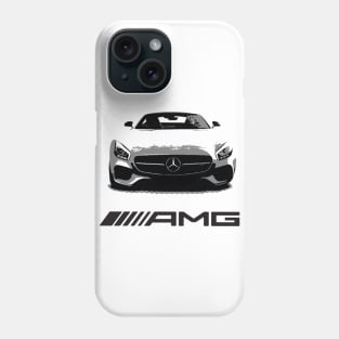 Mercedes GT AMG (pop art) Phone Case