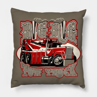 Cartoon tow truck Pillow