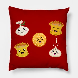 Dim Sum Friends Pillow