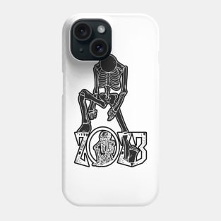 SKULL NEW YEAR 2023 BLACK Phone Case