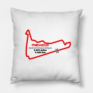 Mexican Track Graphic Pillow