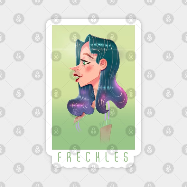 Freckles Magnet by gzavye's 