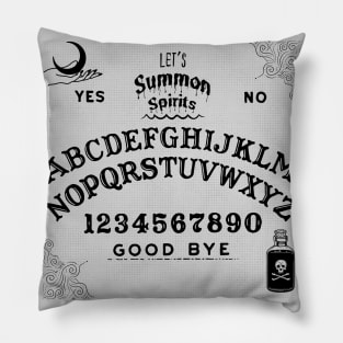 Summon Spirits Black Pillow